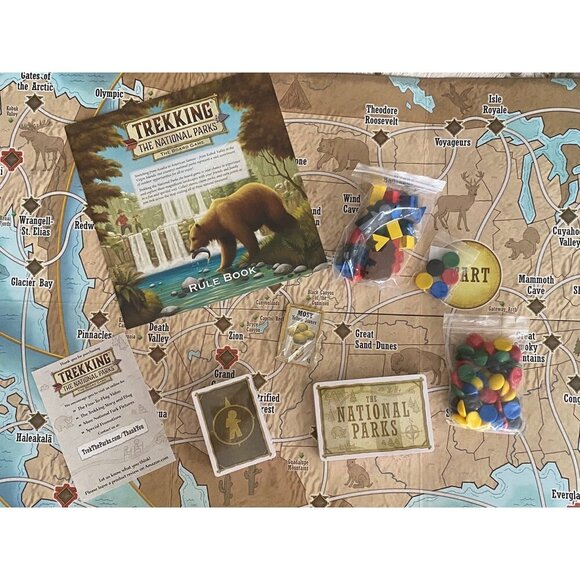 NEW Trekking The National Parks Board Game - Second Edition - Fun & Educational - Picture 6 of 12